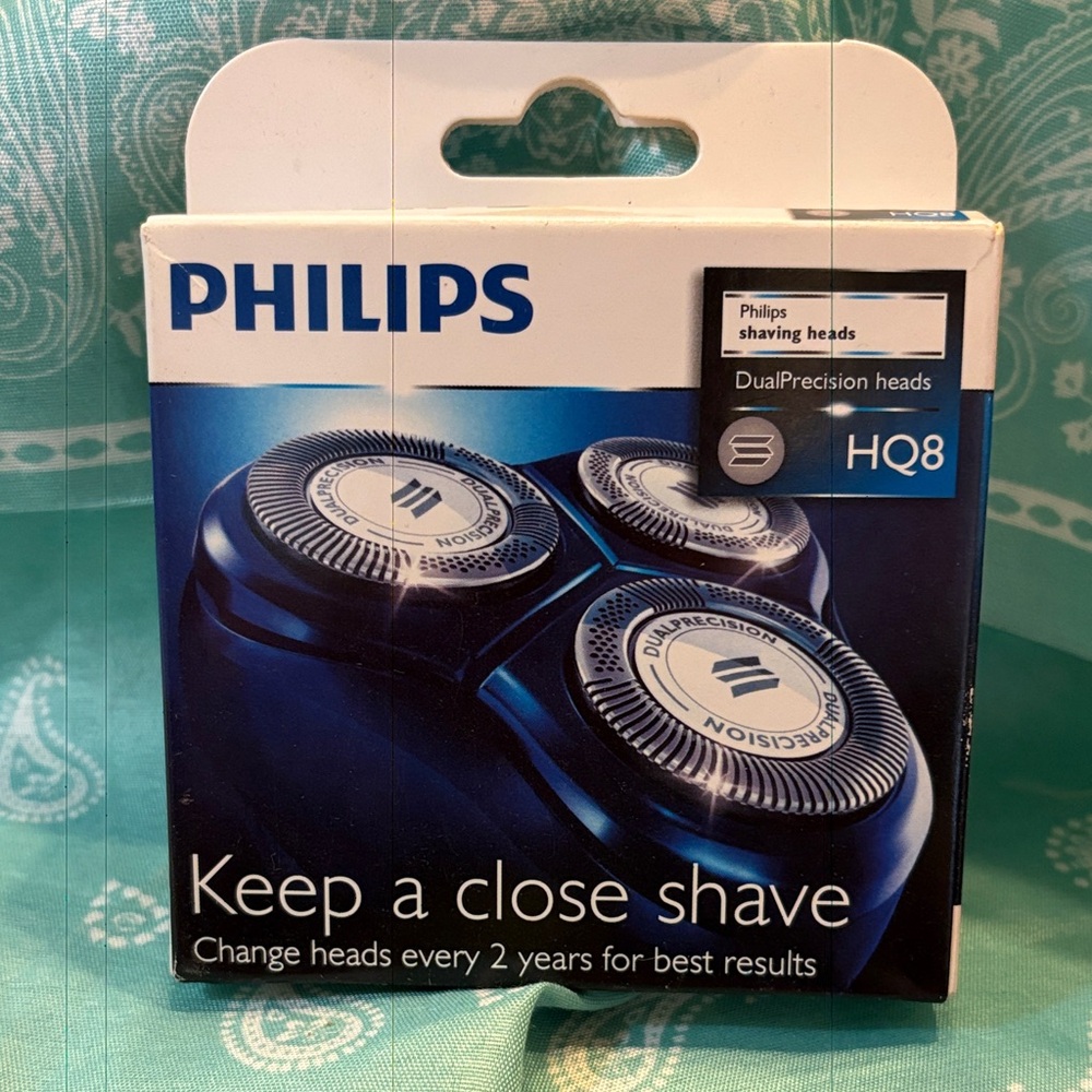 Philips HQ8 Replacement Shaving Heads NOS